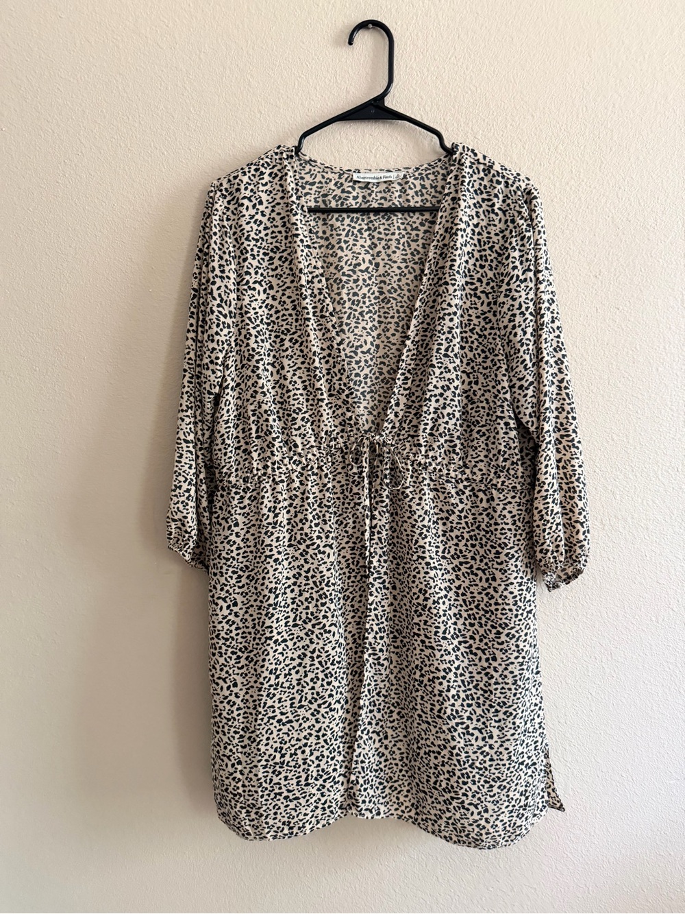 Abercrombie & Fitch Animal Print Swim Cover